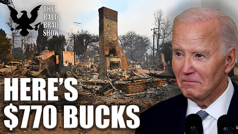 $770 for Fire Victims, Billions for Ukraine: Biden’s Priorities EXPOSED!