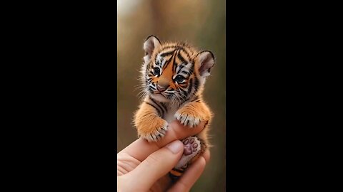 live wildlife sanctuary indians Tiny Tiger Cub Tries To Roar