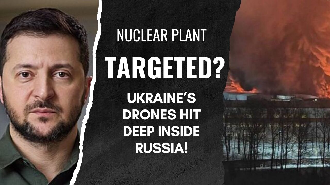 Ukraine’s Biggest Drone Attack Yet! Russia’s Oil & Power Plants Hit