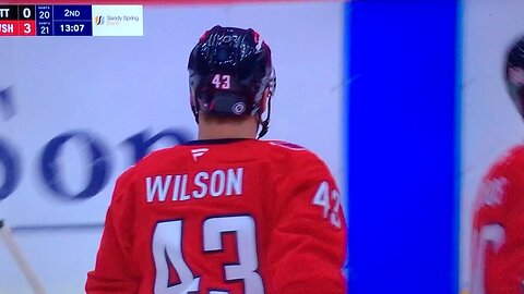 Capitals RW #43 Tom Wilson PP🥅(27)🏒Slap-Shot Goal