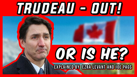 Ezra Levant Breaks Down Trudeau’s non-Exit/Exit and Canada’s Political Future