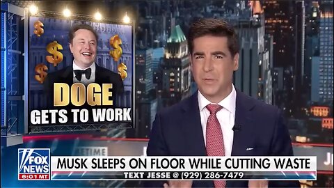 Jesse Watters EVERONE WANTS IN ON DOGE