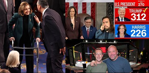 CNN Cries About Kamala, Pelosi & Term Limits, Zuckerberg Vows To End Fact Checking, Trudeau Resigns