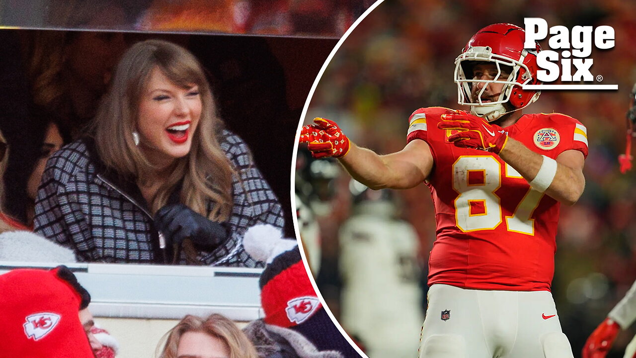 Taylor Swift mimics Travis Kelce's celebration as he proves he's her 'No. 1 fan'