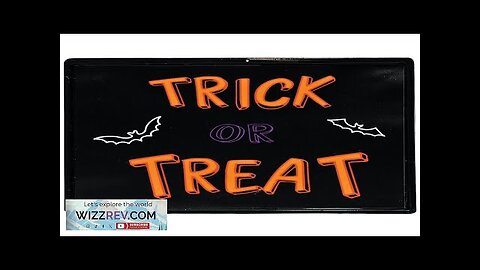 Trick Treat Neon Light-Up Sign Review