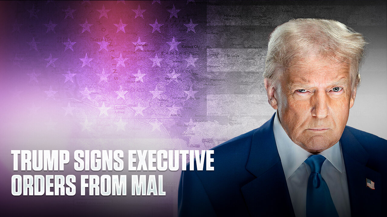 President Trump Signs EO at MAL