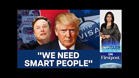 Trump Backs H-1B Visa Again Amid MAGA Civil War | Vantage With Palki Sharma