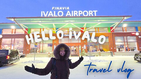 Hello Ivalo! Flight from Helsinki to Ivalo | Lapland | Finland
