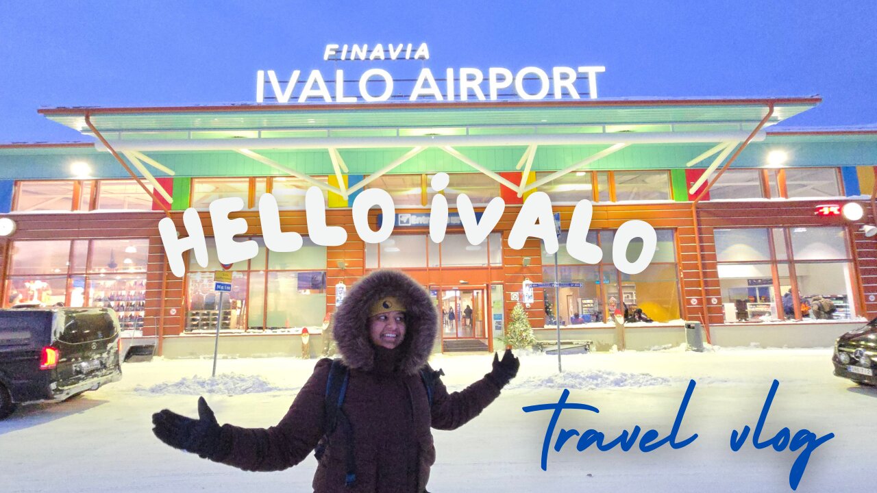 Hello Ivalo! Flight from Helsinki to Ivalo | Lapland | Finland