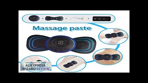 Mini Rechargeable Neck Massager Portable Electric Neck Massage Cervical Massage Patch 8 Review