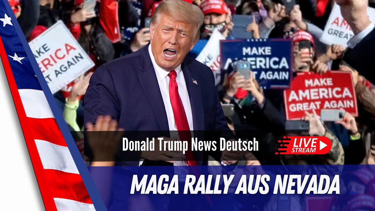 LIVE Präsident Donald Trump aus Nevada (Deutsch)