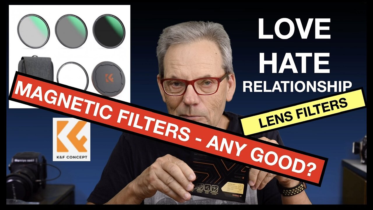K&F Concept Magnetic Lens Filter Systems. How Good Are They Really? ND8 ND64 CPL.