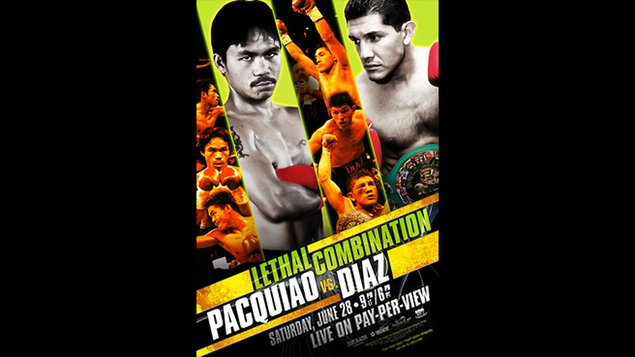 Manny Pacquiao vs David Diaz - Jun 28 2008 - Mandalay Bay Events Center, Las Vegas, NV