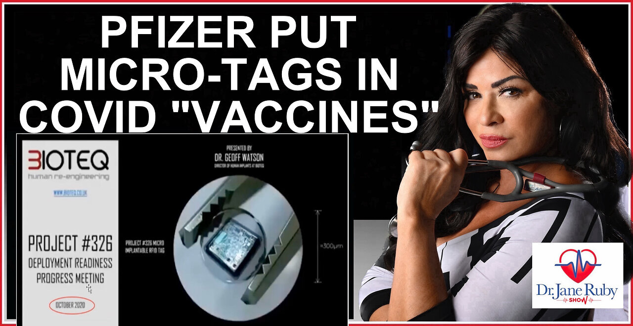 WHISTLEBLOWER REVEALS PFIZER PUT MICRO-CHIPS IN COVID "VACCINES"