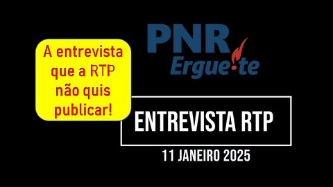 A ENTREVISTA QUE A RTP NÃO QUIS PUBLICAR - RACISMO CONTRA PORTUGUESES