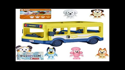 Bluey Bus + Mates 2.5-3 inch Figures Amazon Exclusive Review