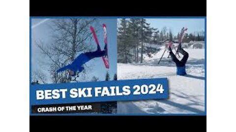 BEST SKI FAILS 2024 - Crash of the Year