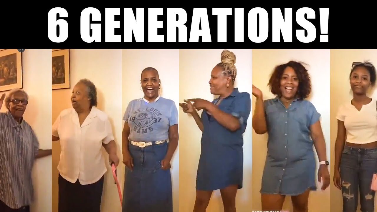 6 Generations of Moms