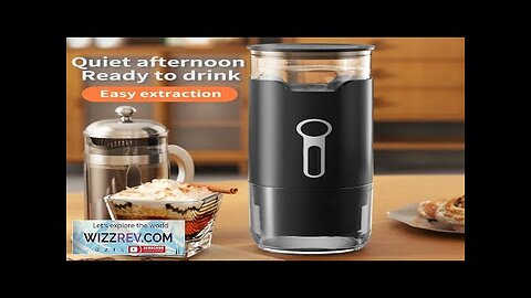 New Small Portable Coffee Maker Electric Capsule Coffee Brewer Portable Coffee Machine Review