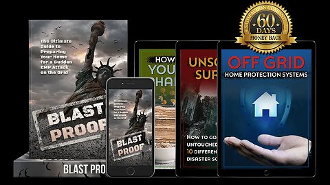 📕 BlastProof Book: An Ultimate Guide to Modern Crisis Preparedness!