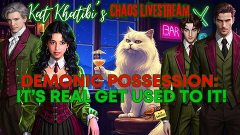 Kat Khatibi's Chaos LIVESTREAM Conspiracies - Fun - Pure Chaos