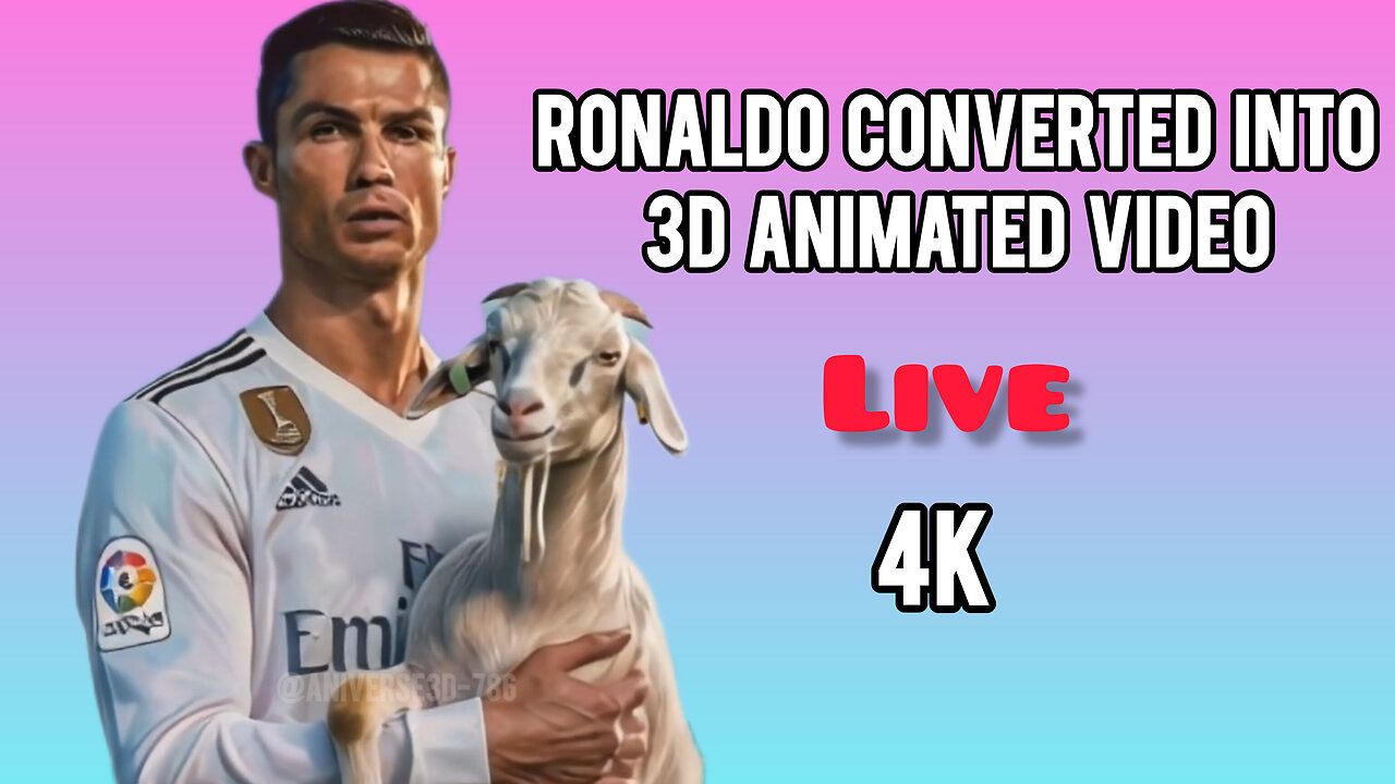 Ronaldo 3D Animated Video😱 #shorts #viral #Rumble
