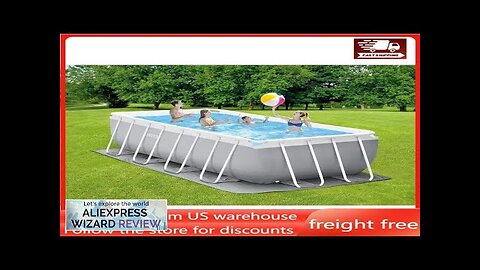 16'x 42"Prism Frame Rectangular Above Ground Swimming Pool Set with Krystal Clear Review