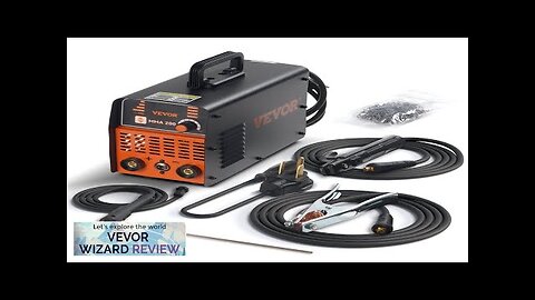 VEVOR Stick Welder 200Amp Stick & Plastic ARC Welder Machine 110/220V Hot Review