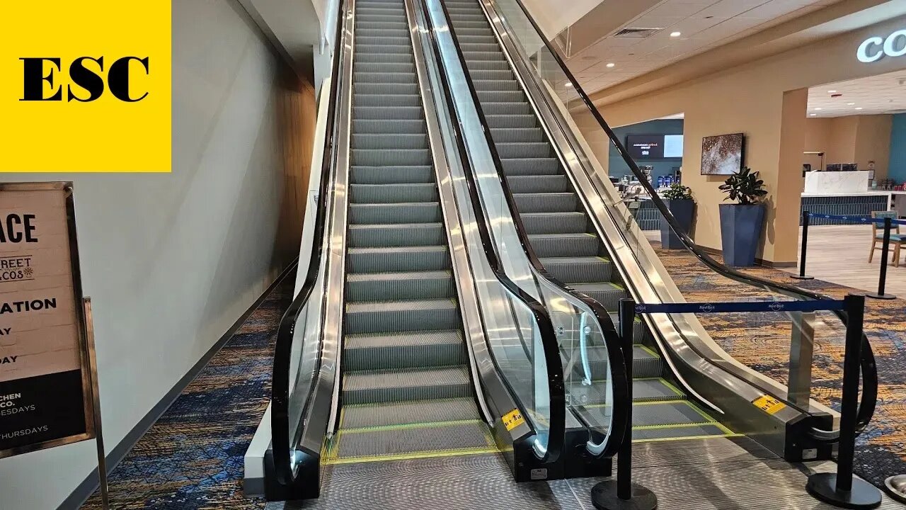 EXCLUSIVE OLD TAKE! 2024 Thyssenkrupp Velino Escalators - Hard Rock Casino Bristol (Bristol, VA)