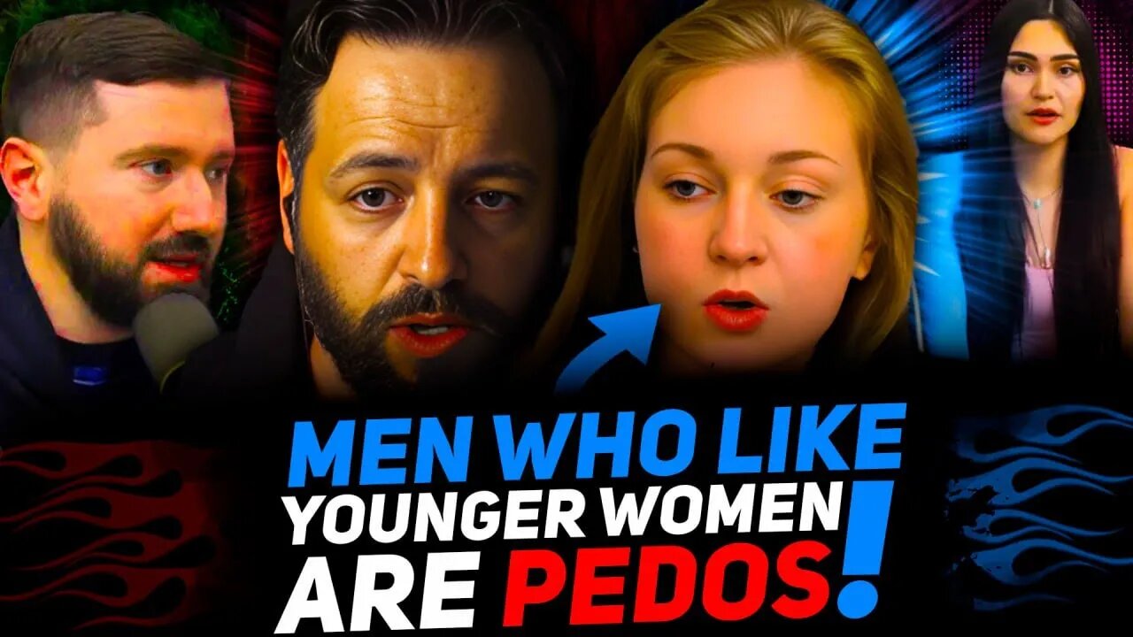 Brainwashed Libtard TRIED to SHAME Men for Preferring Younger & Got OBLITERATED