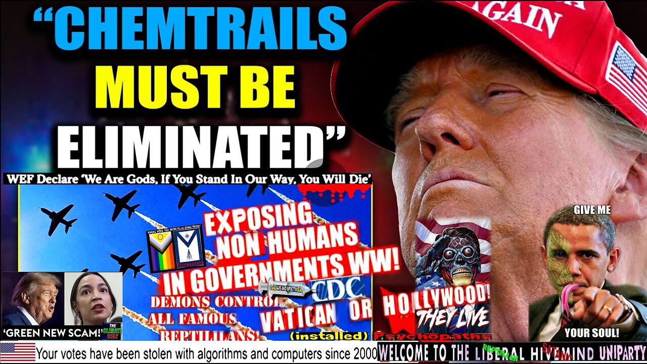 Trump Declares War Against Chemtrails as Unmarked Planes Dump Toxic Payloads Over U.S.
