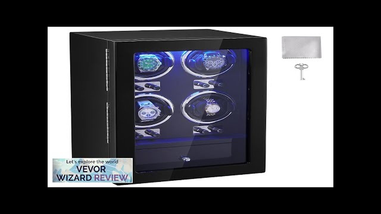 VEVOR Watch Winder Watch Winder for 4 Men's and Women's Automatic Watches Review