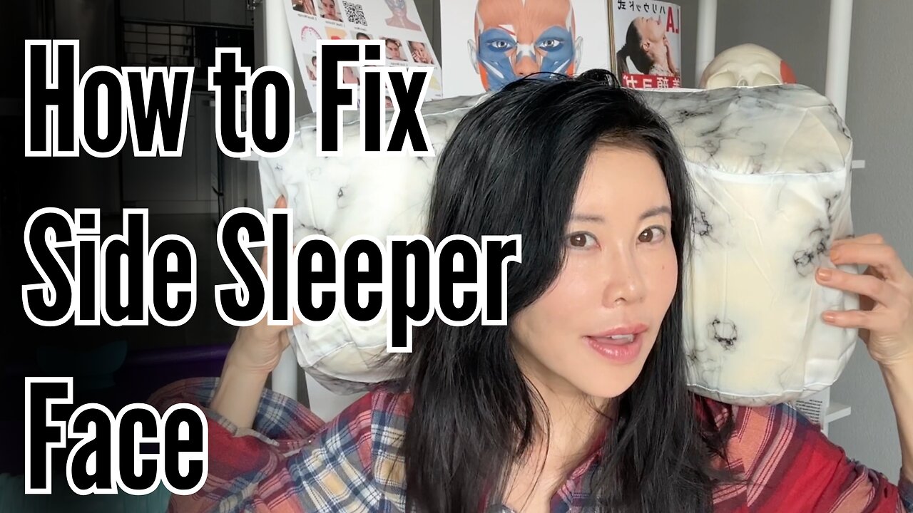 How to fix side sleeper face