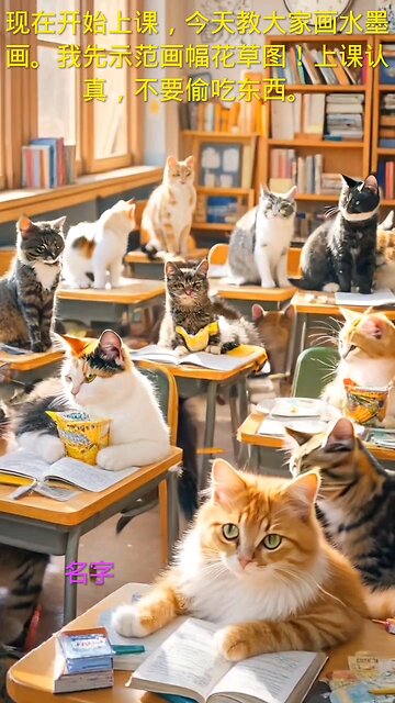 Funniest ANIMALS Videos 2025 That Will Make You Laugh To TearCat School