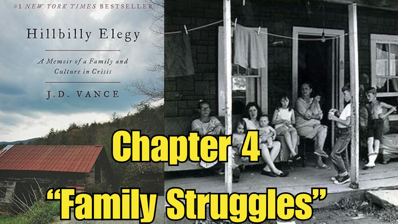 "Hillbilly Elegy: Chapter 4 - A Glimpse Into My Family's Struggles" Live Discussion