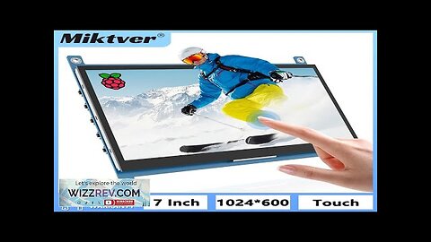 Miktver Raspberry Pi 4/3/B+ Display 7" 1024x600 Drive Free Capacitive Touchscreen Panel Review