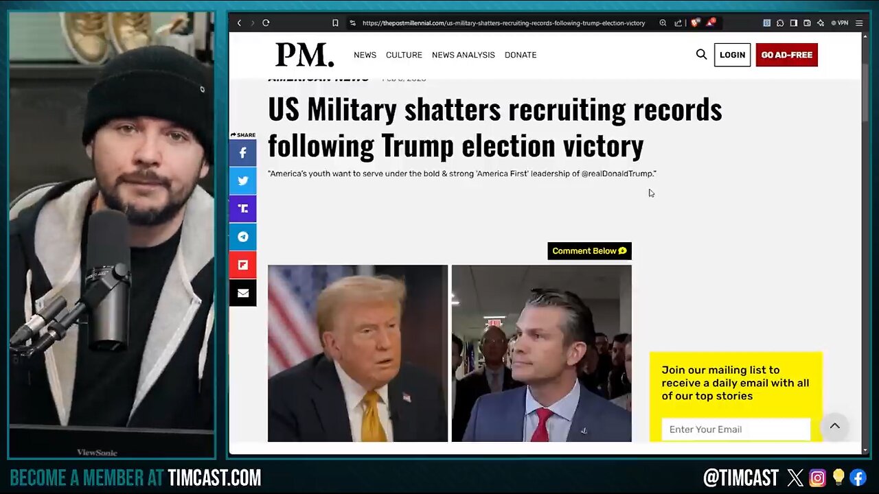 US Army Recruiting SHATTERS 15 Year Record As Trump & Hegseth RESTORE Faith In US MIlitary