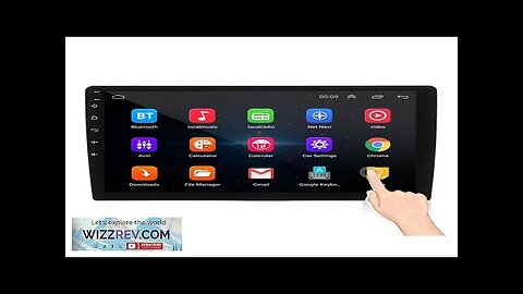 9" 2 Din 1+16G Android 8 Car Stereo Radio IPS 2.5D Touch Review