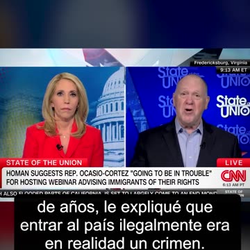 Tom Homan VS (AOC)