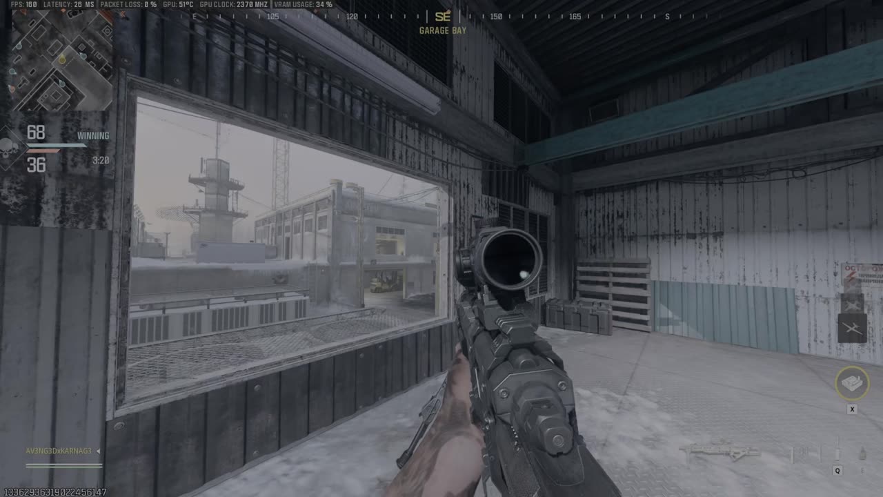 Why is the Moars sniper this GOOD? mw3 Sub base game play