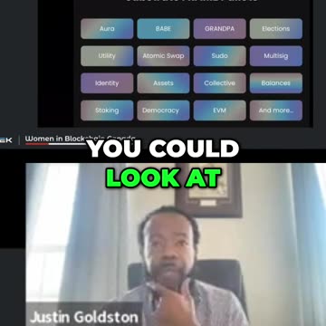 Crypto - Gemach DAO - Dr. Justin Goldston on Polkadot at Workshop - Web3 Foundation Grant