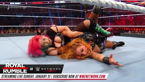 FULL MATCH - Becky Lynch vs. Asuka – Raw Women’s Championship Match Royal Rumble