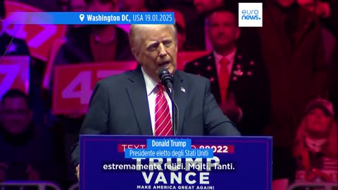 NOTIZIE DAL MONDO Stati Uniti:Donald Trump promette una raffica di ordini esecutivi nel primo giorno alla Casa Bianca dalle espulsioni degli immighrati irregolari,alla lotta alla criminalità organizzata in America ai cagacazzi di massoneria e cults vari