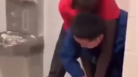 Bully Tries to Stab Asian Kid at School – Shocking Scene!