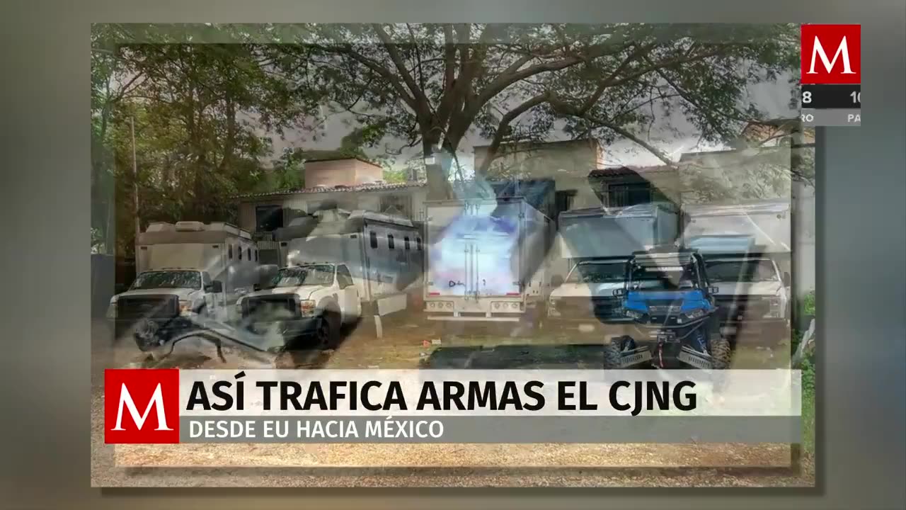 Revelan esquema de tráfico de armas de EU a México para el CJNG