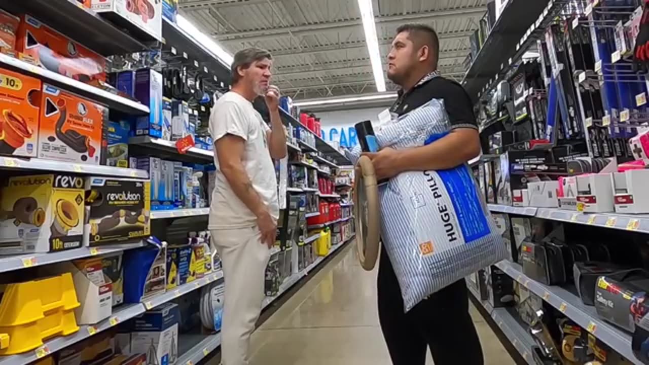 farting prank on big mass