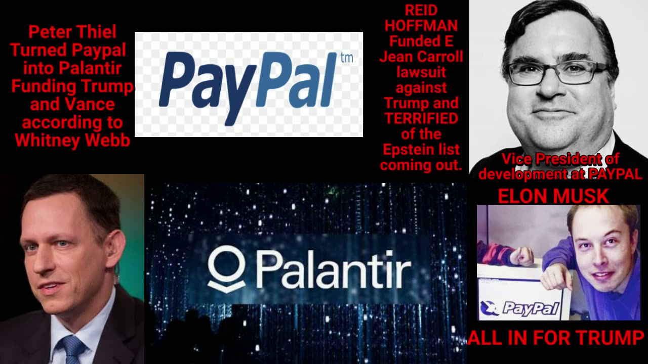 PAYPAL PALANT!R TH!EL MU$K H0FFMAN