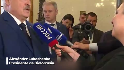 Lukashenko advierte sobre las trampas mediáticas de Trump
