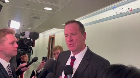 Sen. Schmitt calls the Signal controversy a "joke"