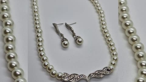 Elegance in Every Detail – 3-Piece Pearl Jewelry Set for Timeless Beauty!